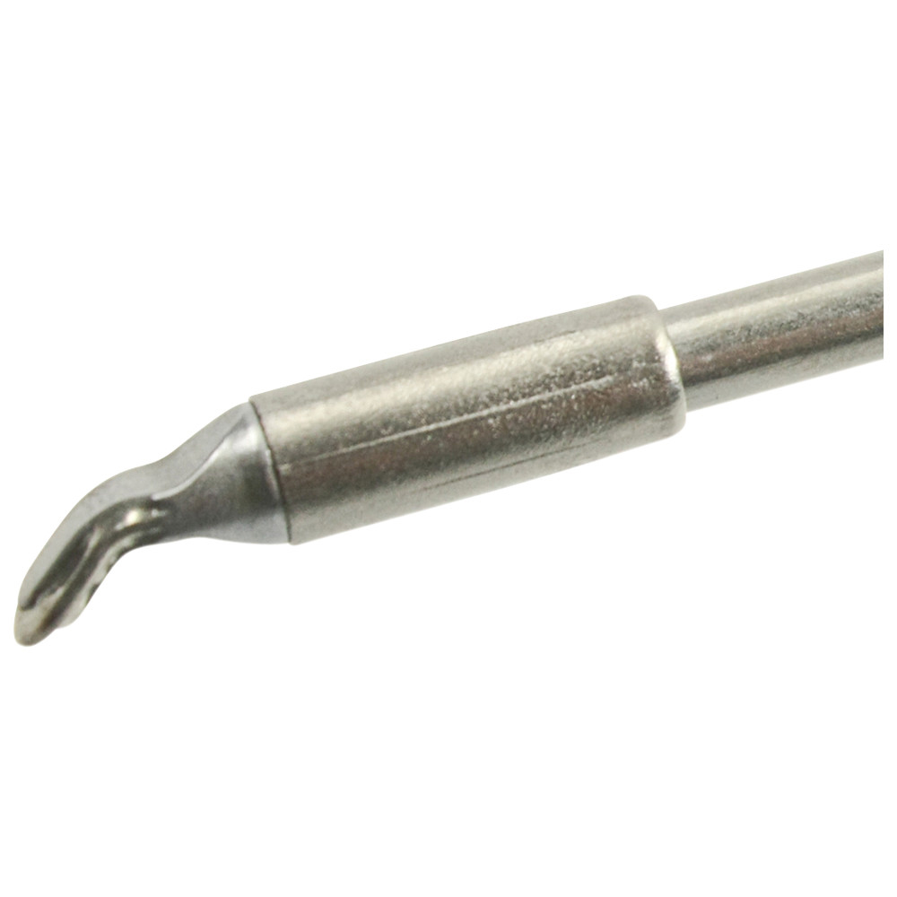 Lötspitze Serie C245 Sondertypen, C245067/2,3 mm, Hohlkehle, gebogen