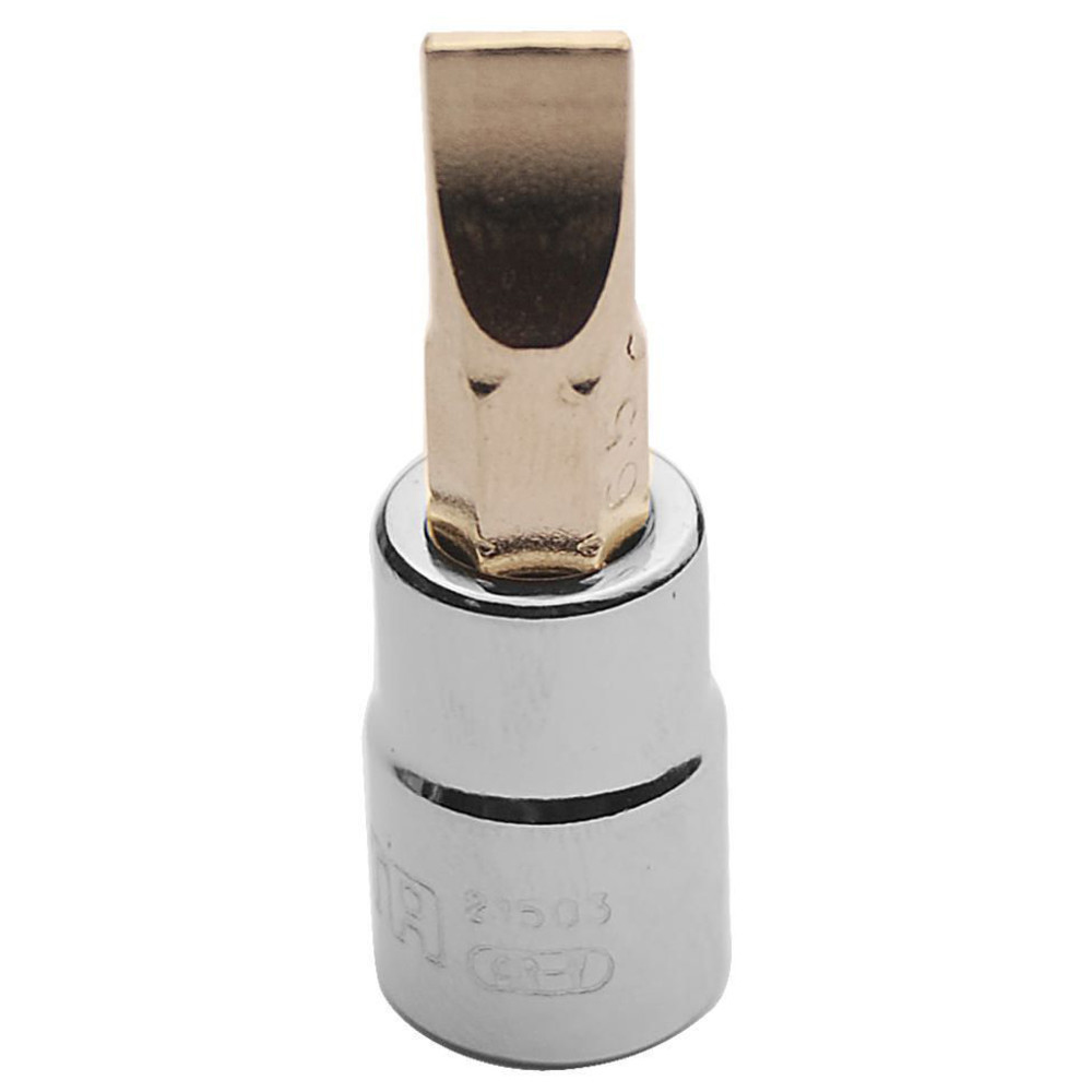 1/4" Bit Stecknuss Schlitz, 4 mm