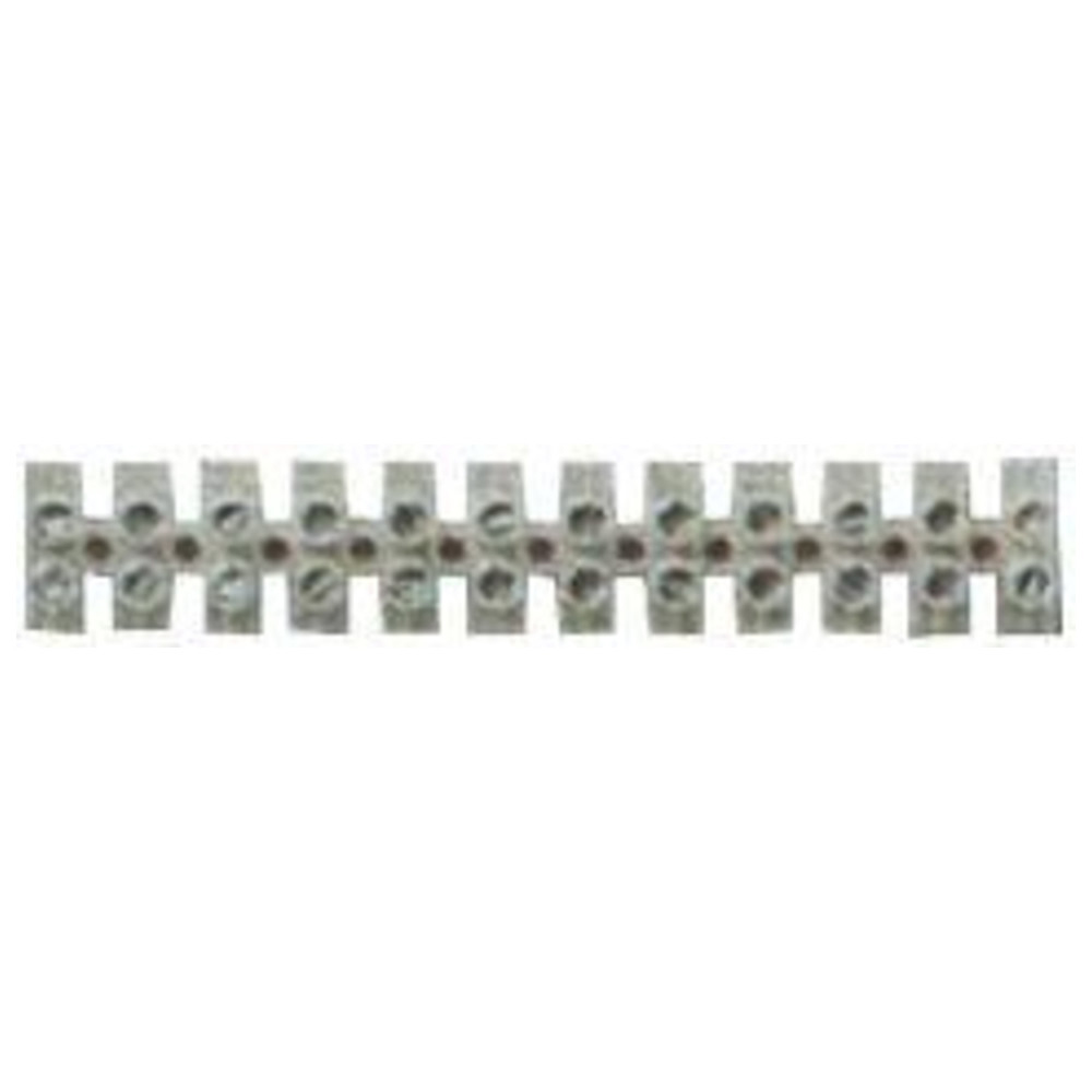 PVC-Lüsterklemmleiste 12p1,5-2,5 mm², natur, á2 SB