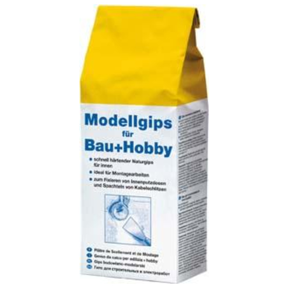Modellgips 1,5kg Sack für Bau und Hobby Decotric