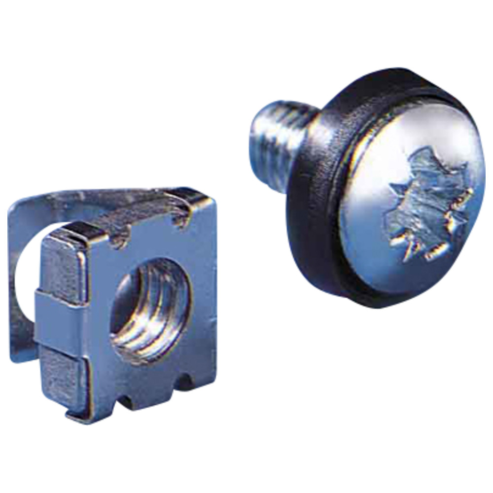 Federmutter M6 mit Schraube , M6, 10 mm