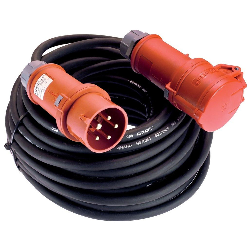 CEE-Verlängerung 16A,10m H07RN-F 5G2,5, 400V