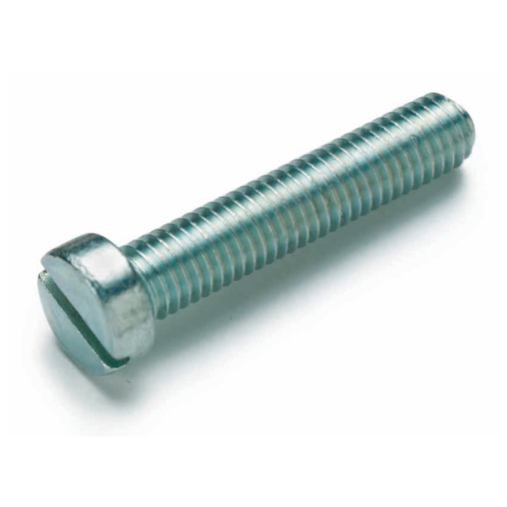 Zylinderschraube DIN 84 Form A mit Schlitz Stahl verzinkt M4 x 20