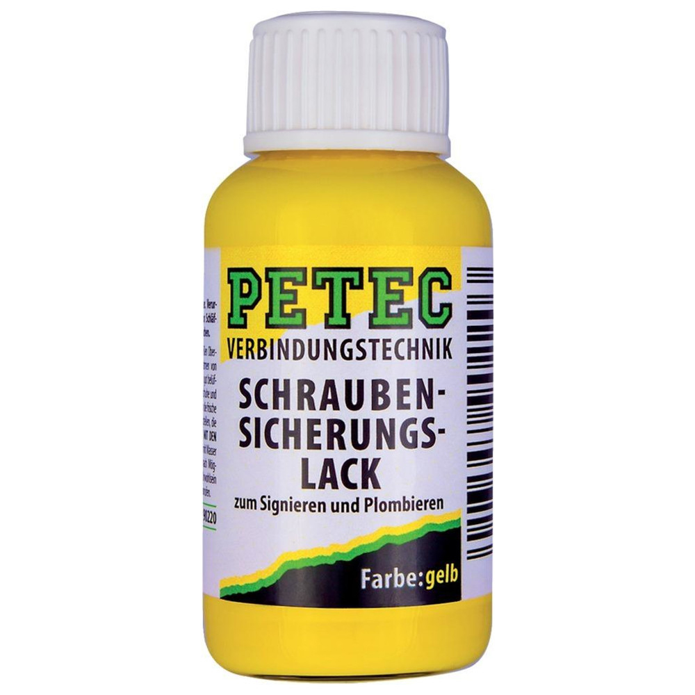 Schraubensicherungslack gelb, 20 ml