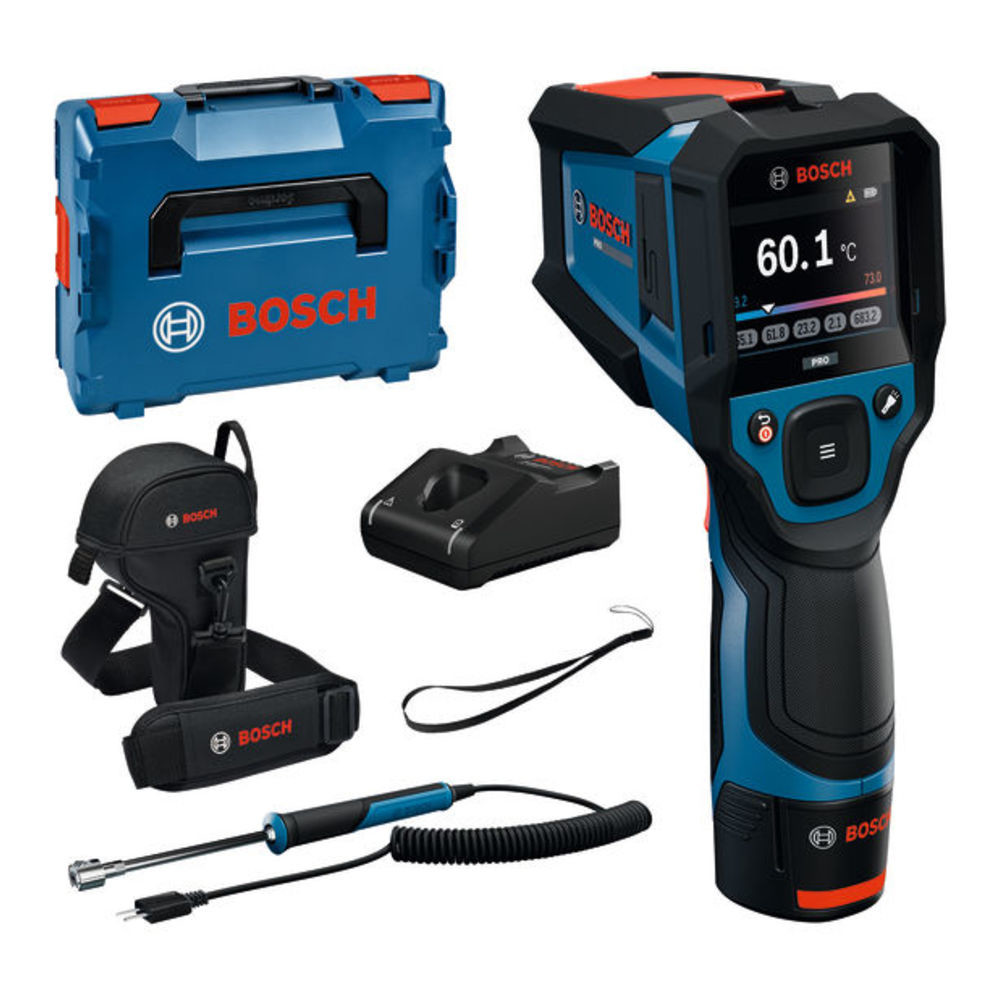 Thermodetektor GIS12V-800-16, 1 x Akku GBA 12V 2.0Ah in L-BOXX