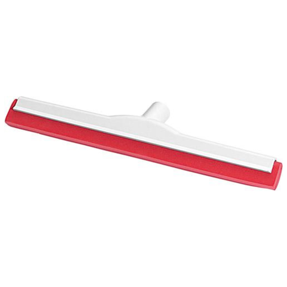 HACCP-Wasserschieber 45 cm mit Hygiene-Gummi rot