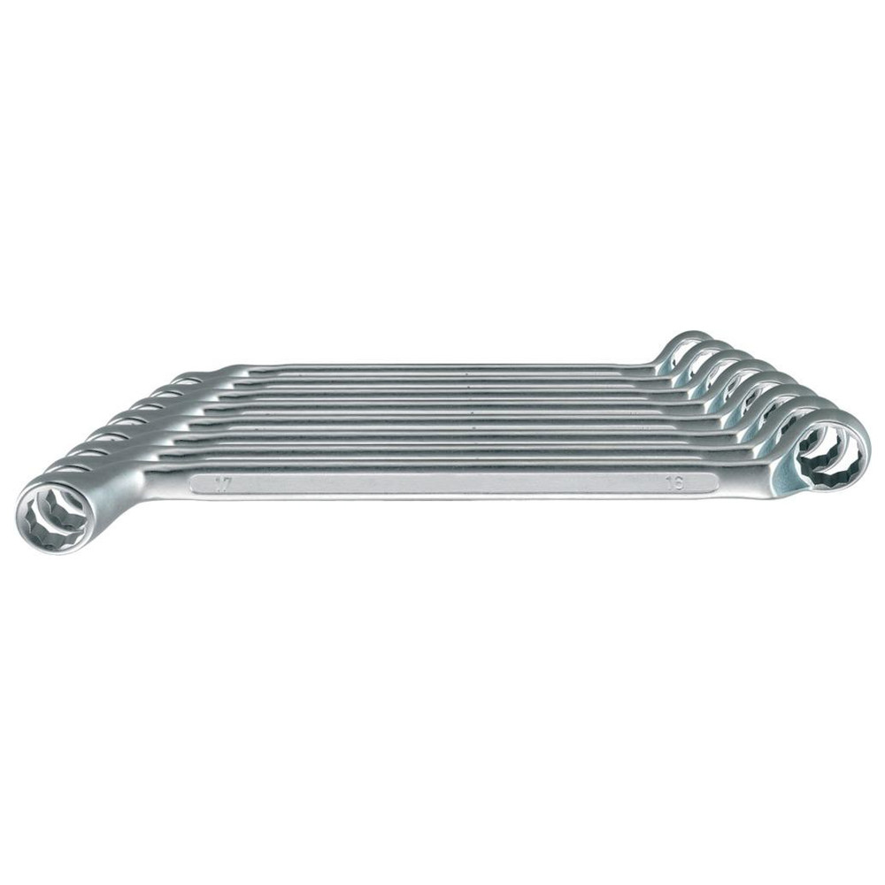 Doppelringschlüssel-Satz DIN 838 10-teilig 6-27 mm
