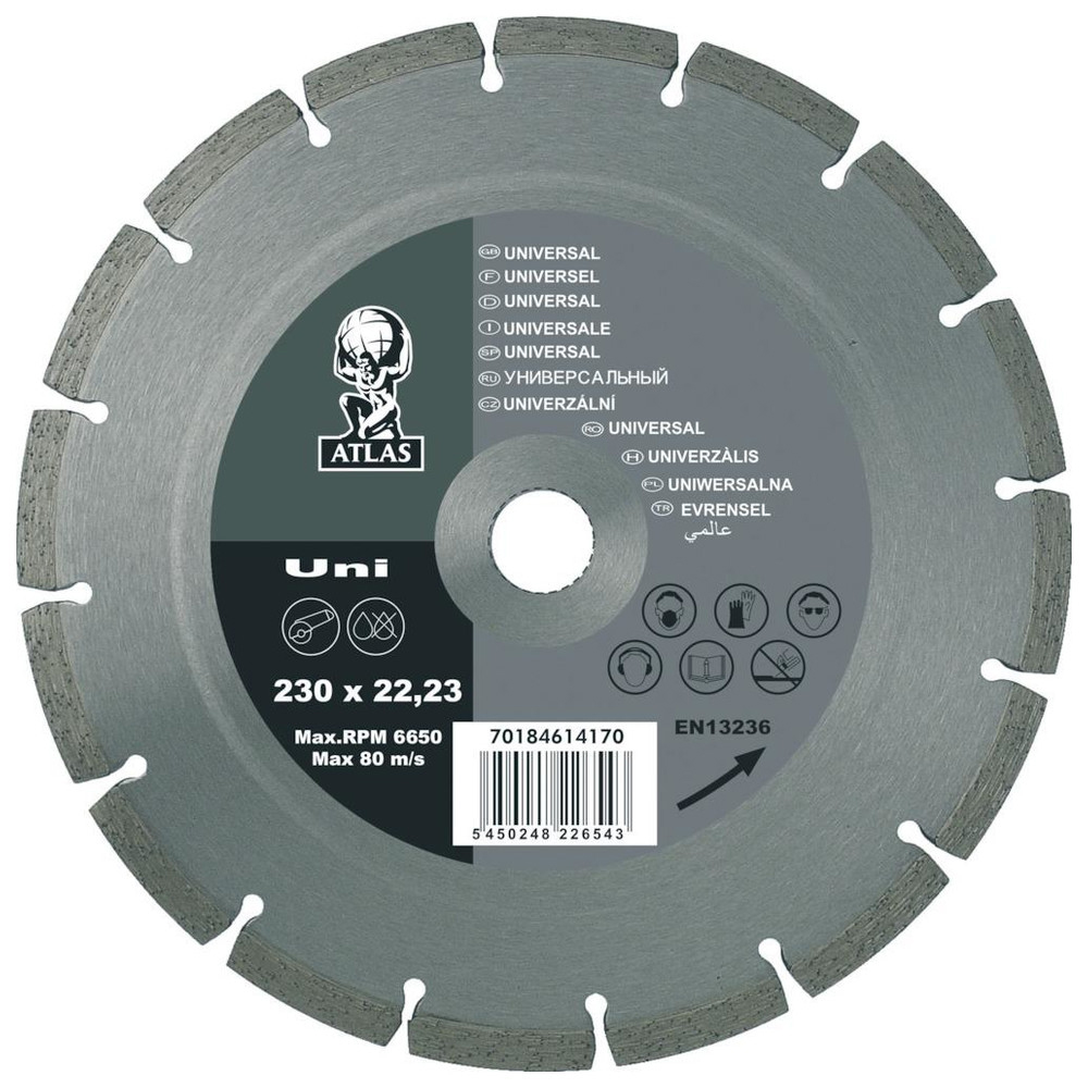 Diamantblatt für TS Atlas Uni, 350 mm