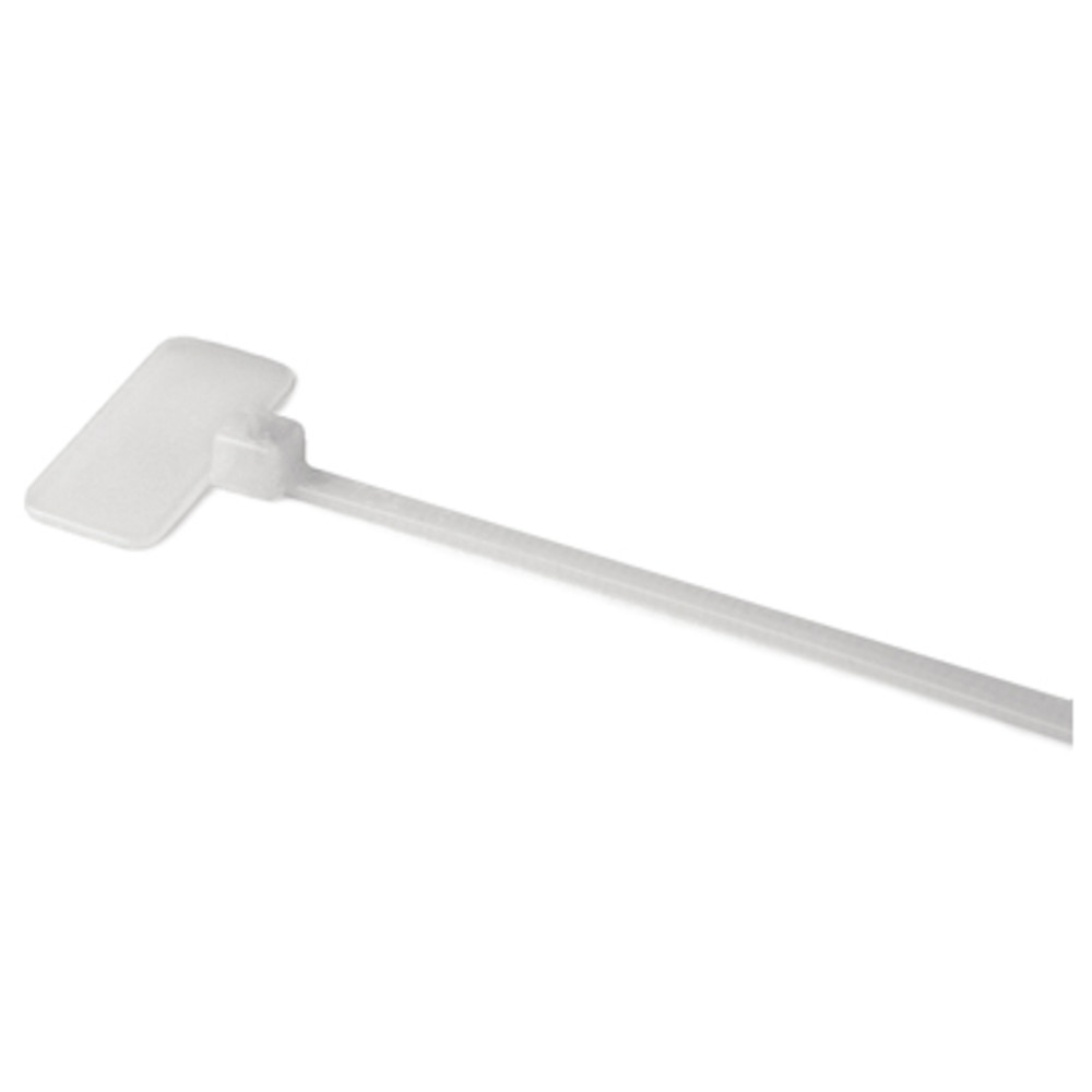 Kabelbinder mit Markierfeld, 110 x 2,5 mm, natur