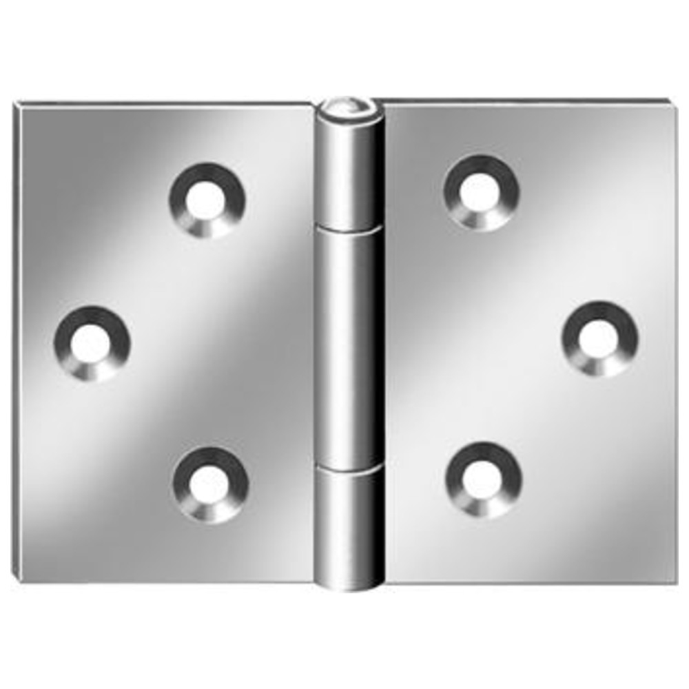 Scharnier breit 40 x 60 mm Edelstahl