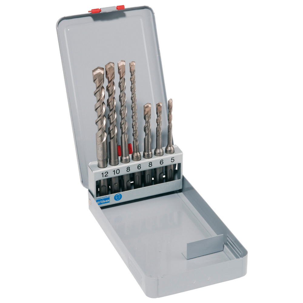 SDS-Plus-Bohrersatz 7-teilig