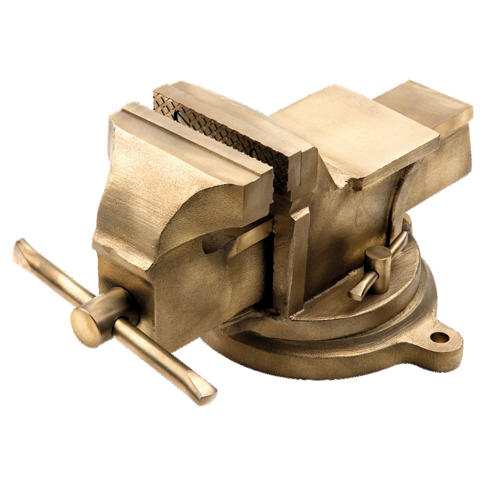 Parallelschraubstock funkenfrei, Backenbreite 90 mm, Spannweite 100 mm