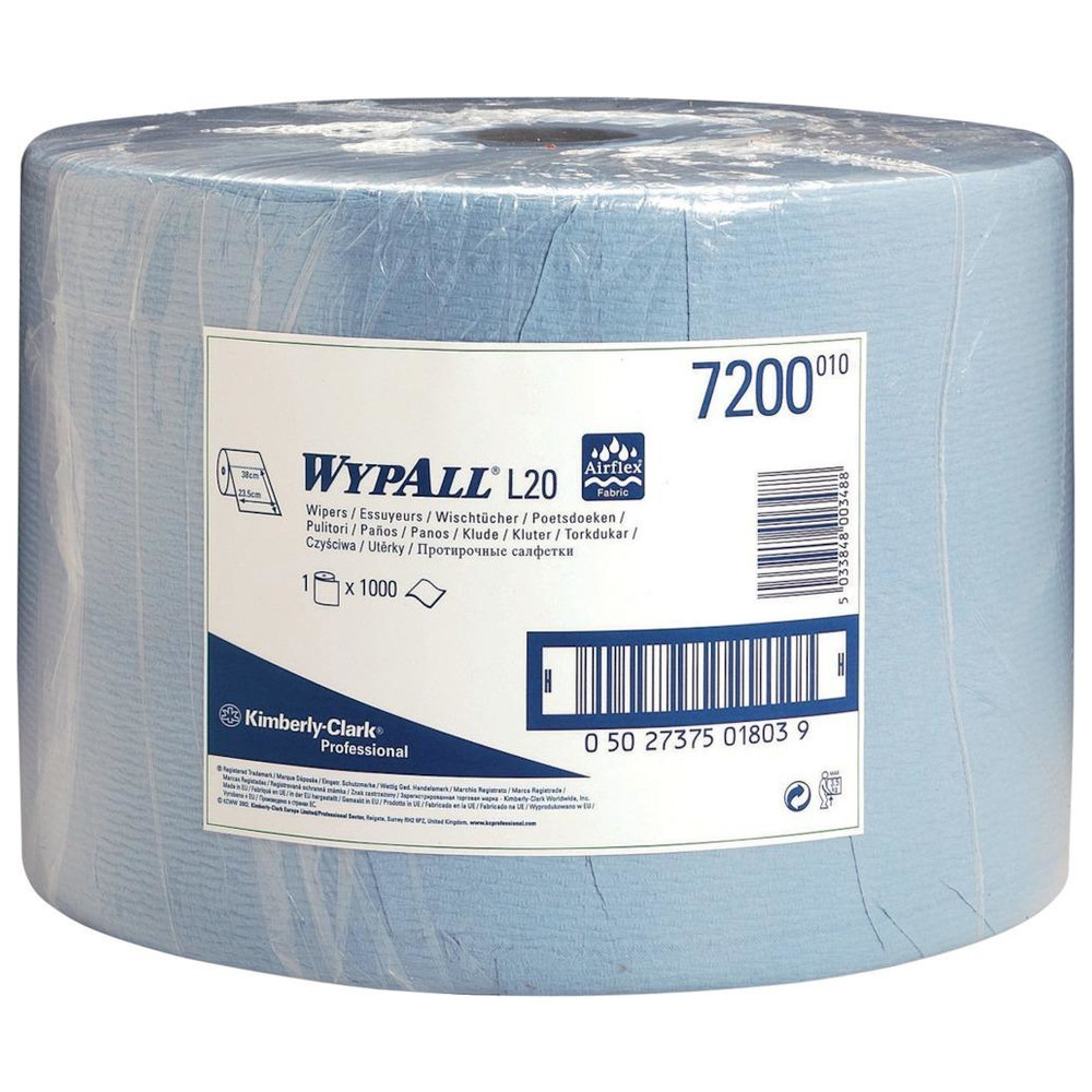 WYPALL L20 Wischtücher 23,5 x 38cm blau 1000 Blatt
