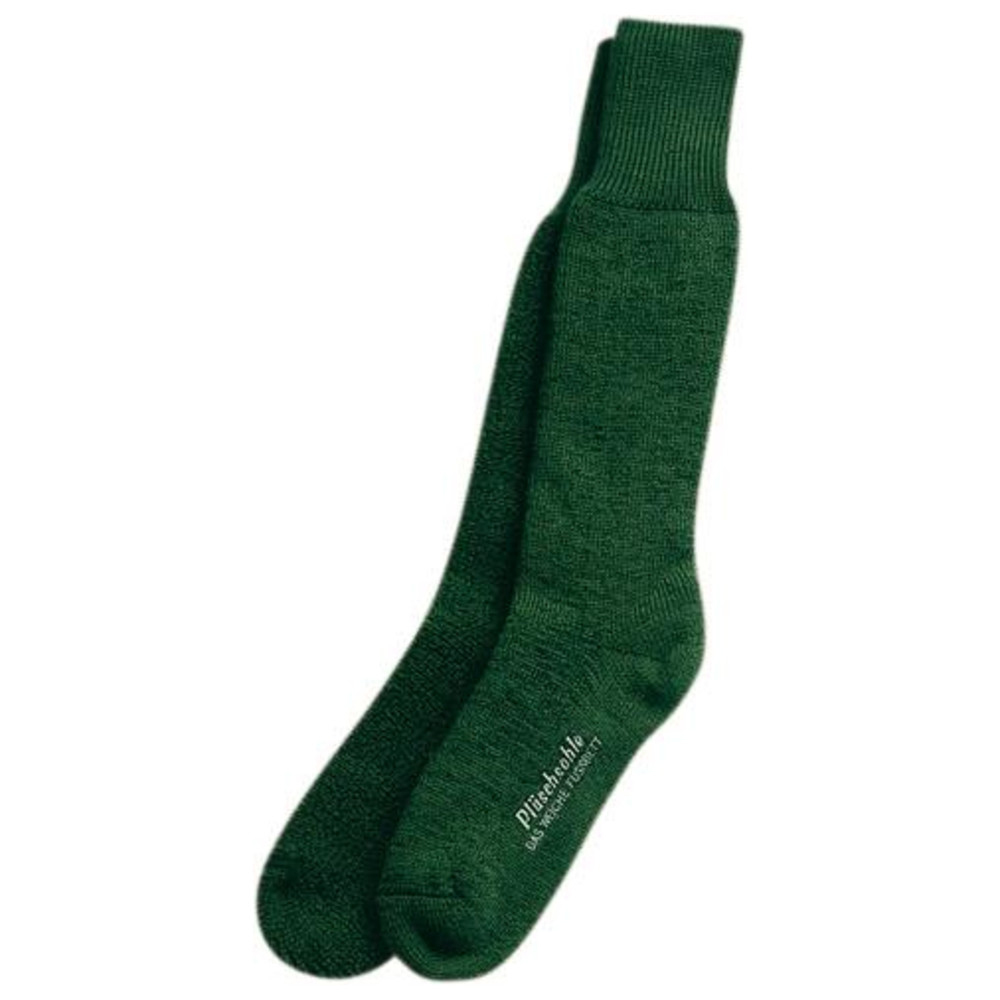 Stiefelsocke, Vollplüsch, Gr. 39-41, grün