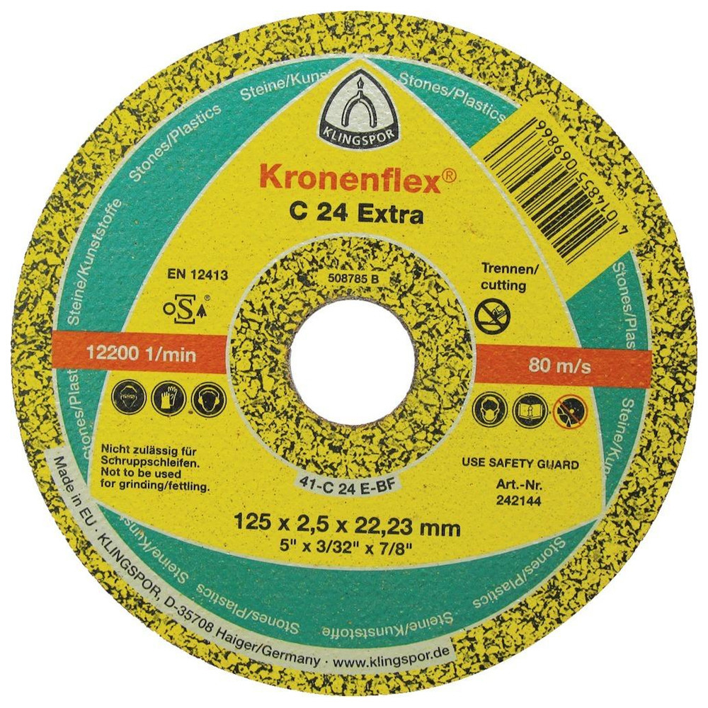 Trennscheibe C24 Extra 115 x 2,5 mm gekröpft