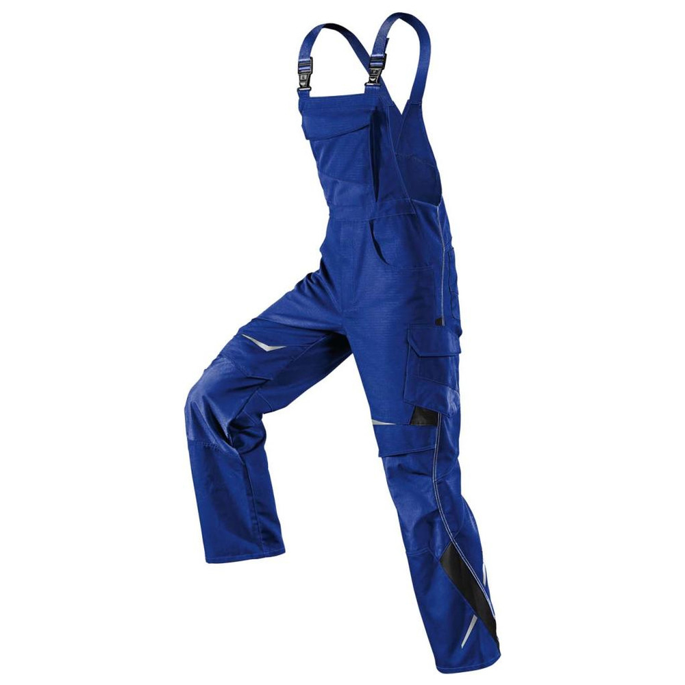 Latzhose Pulsschlag kornblau/schwarz, Gr. 27