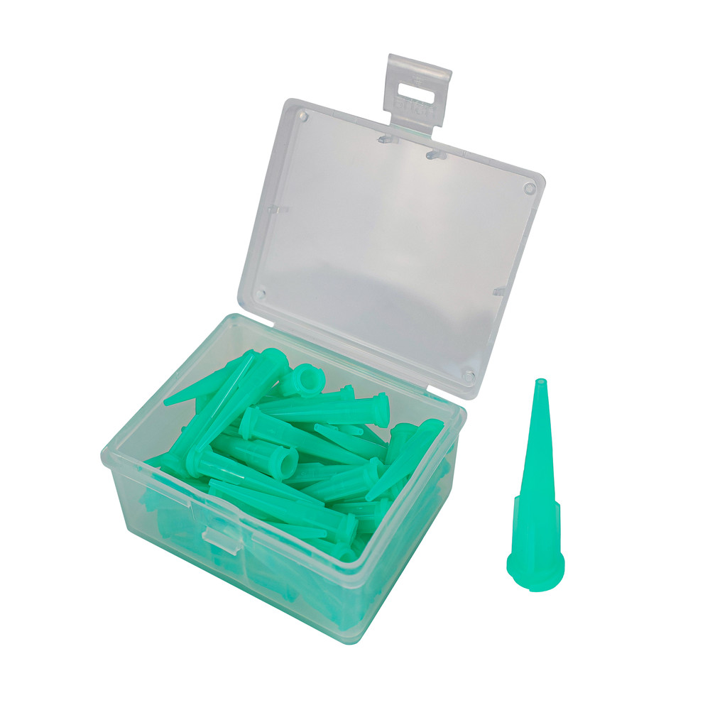 WETEC Kunststoff-Dosiernadel, 0,84 mm / Gauge 18, grün