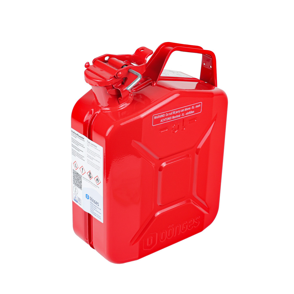 Stahlblech Kraftstoffkanister, 5 l, rot