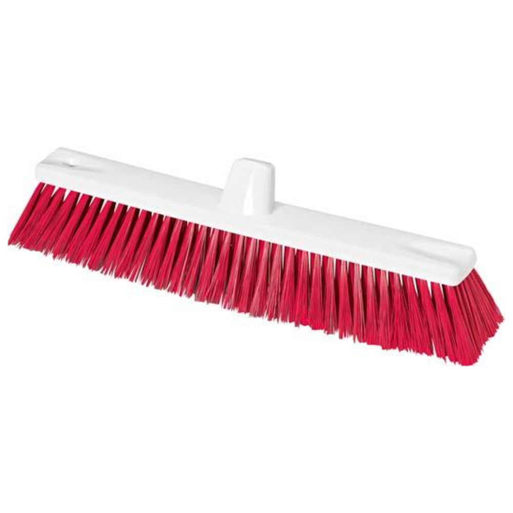 HACCP-Großflächenbesen 45cm D0,50 mm, Rot