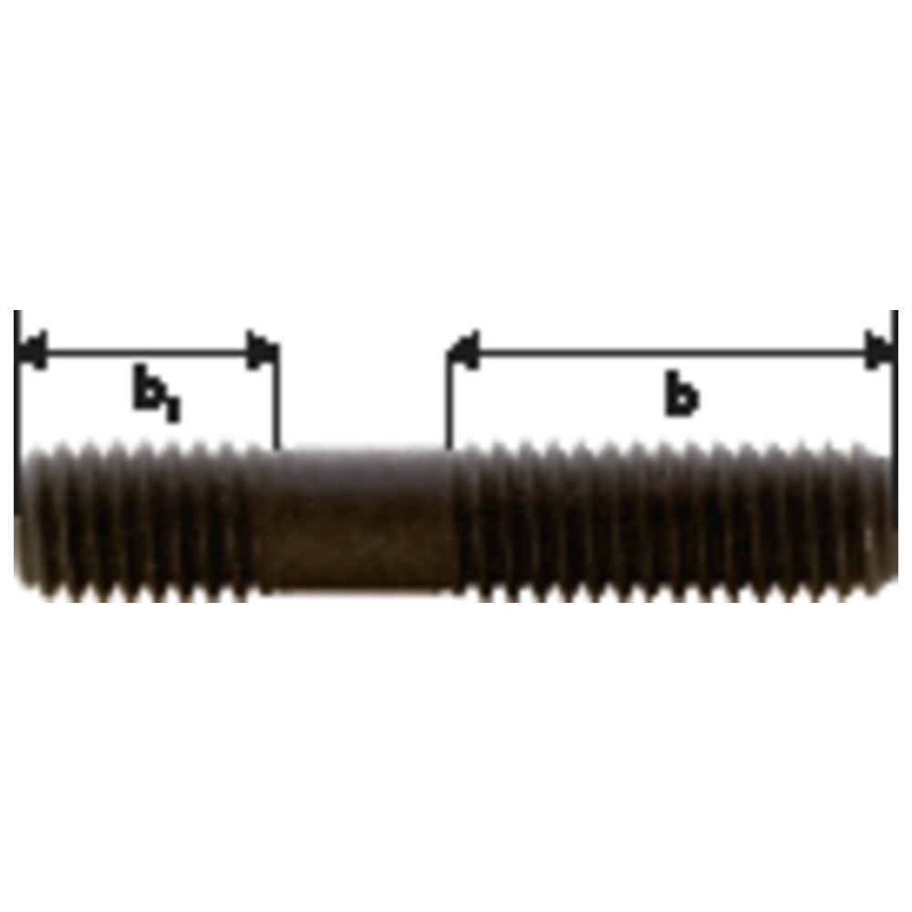 Stiftschraube DIN 6379 M14 x 100 mm