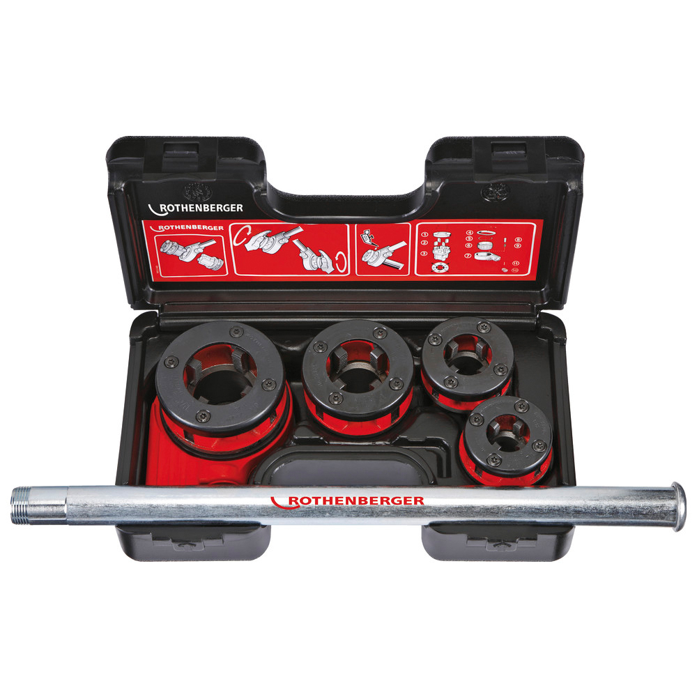 Hand-Schneidkluppen-Set 3/8-1.1/4 Zoll