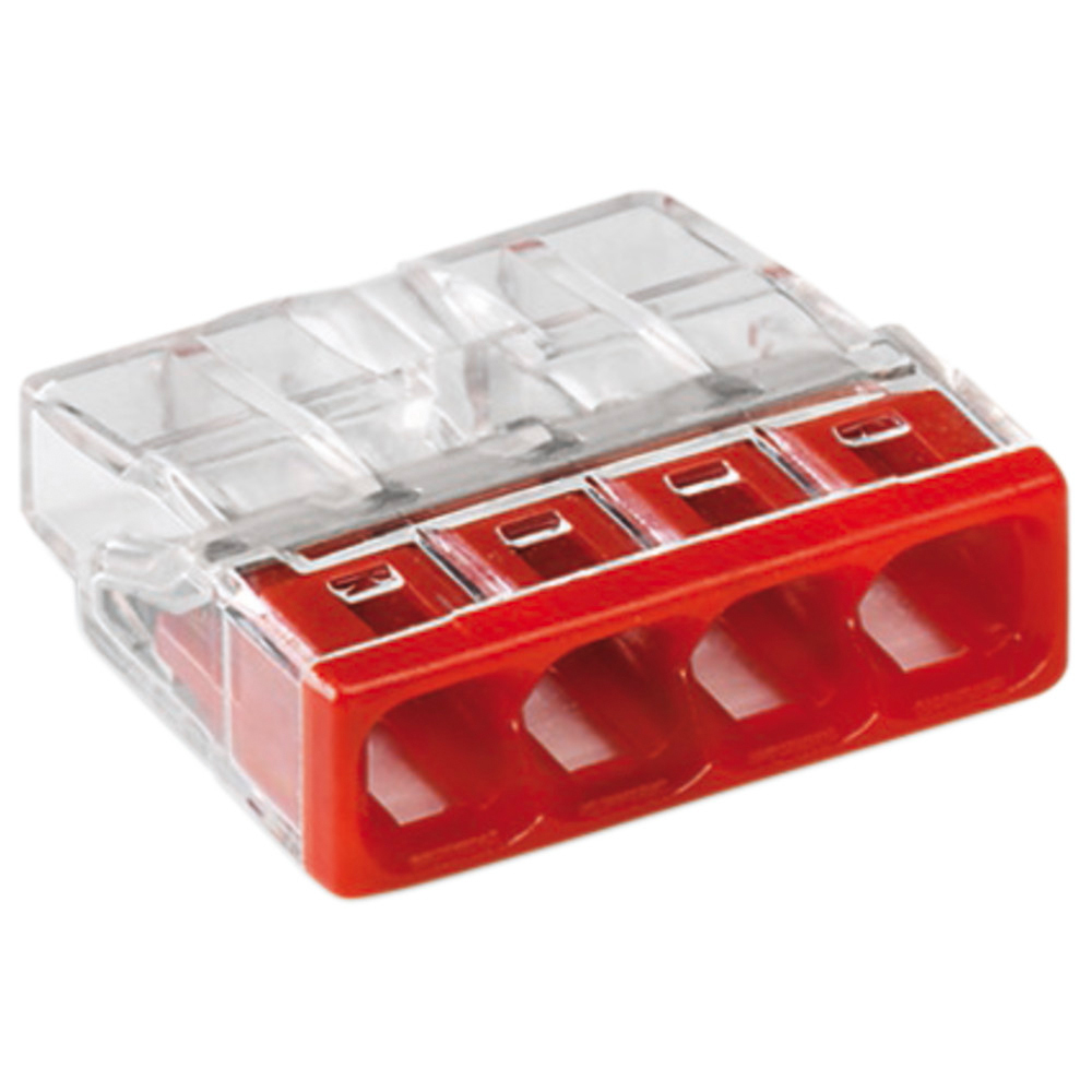 Wago Compact Verbindungsdosenklemme 2273, Anzahl Klemmstellen 4