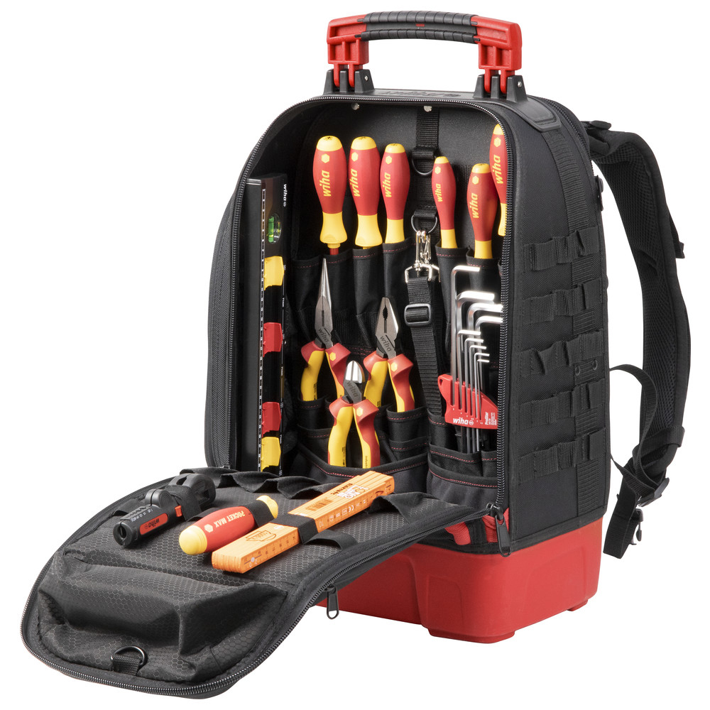 Werkzeugrucksack electric II, 28-teilig