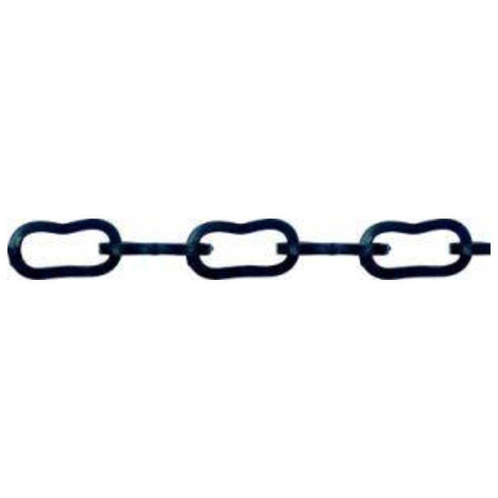 Zierkette 0063 feuerverzinkt schwarz 5 x 5 mm Ro.10m(250 x 93)