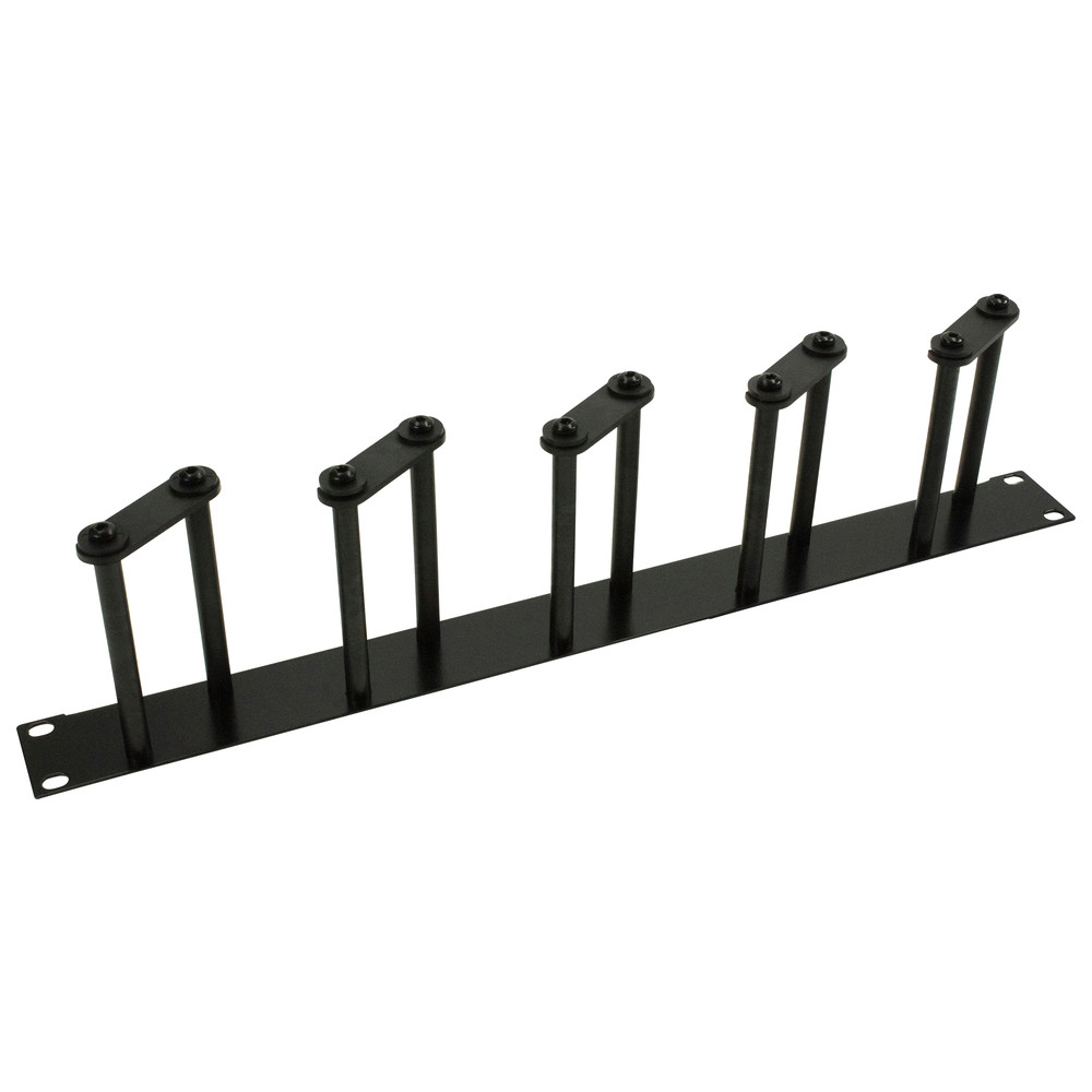 Rangierpanel 1HE mit 5 Bügeln