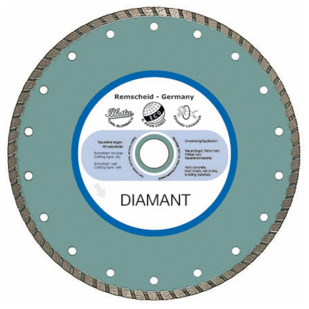DIAMANT Trennscheibe, Ø 115 mm, Segmentgröße 2,0 x 10 mm