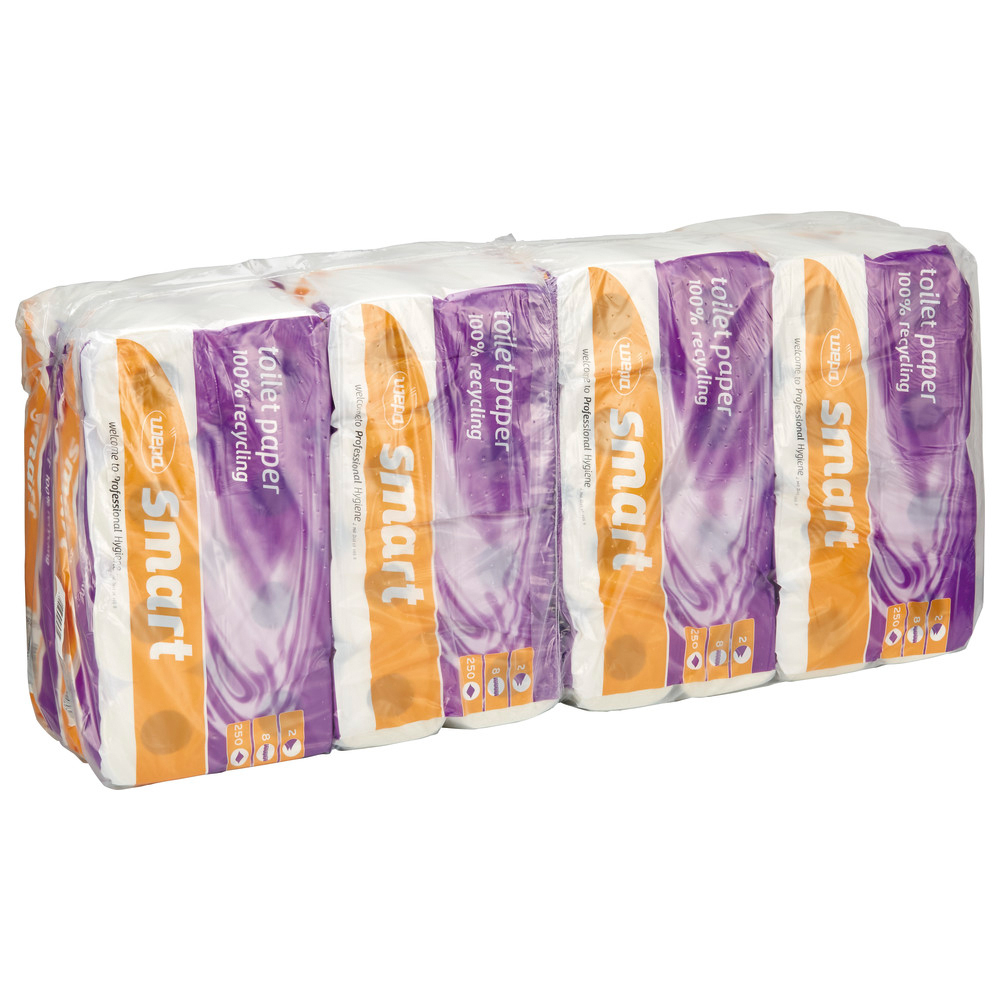 Toilettenpapier WEPASmart2-lagig weiß 64 Rollen