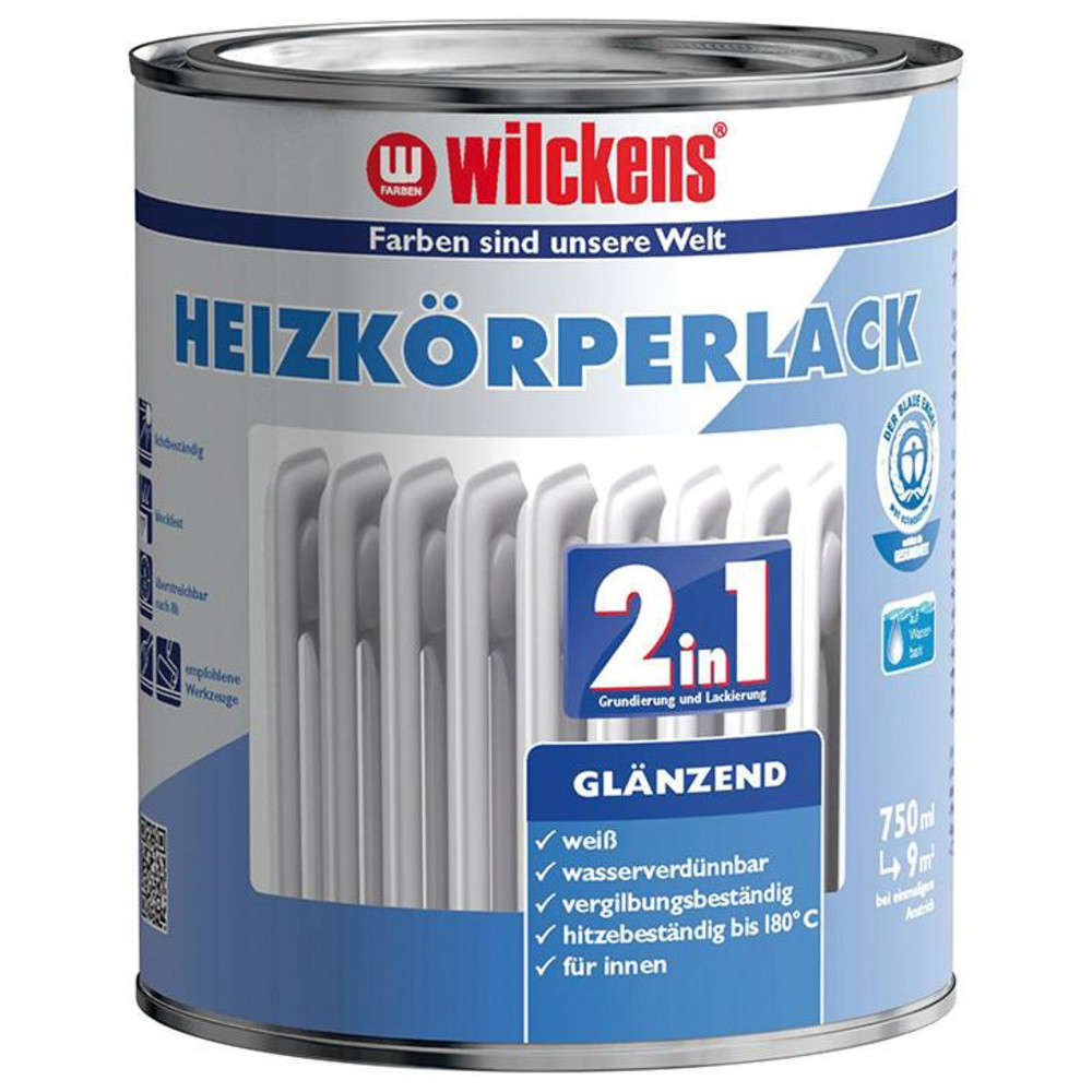 Heizkörperlack 2in1 750 ml