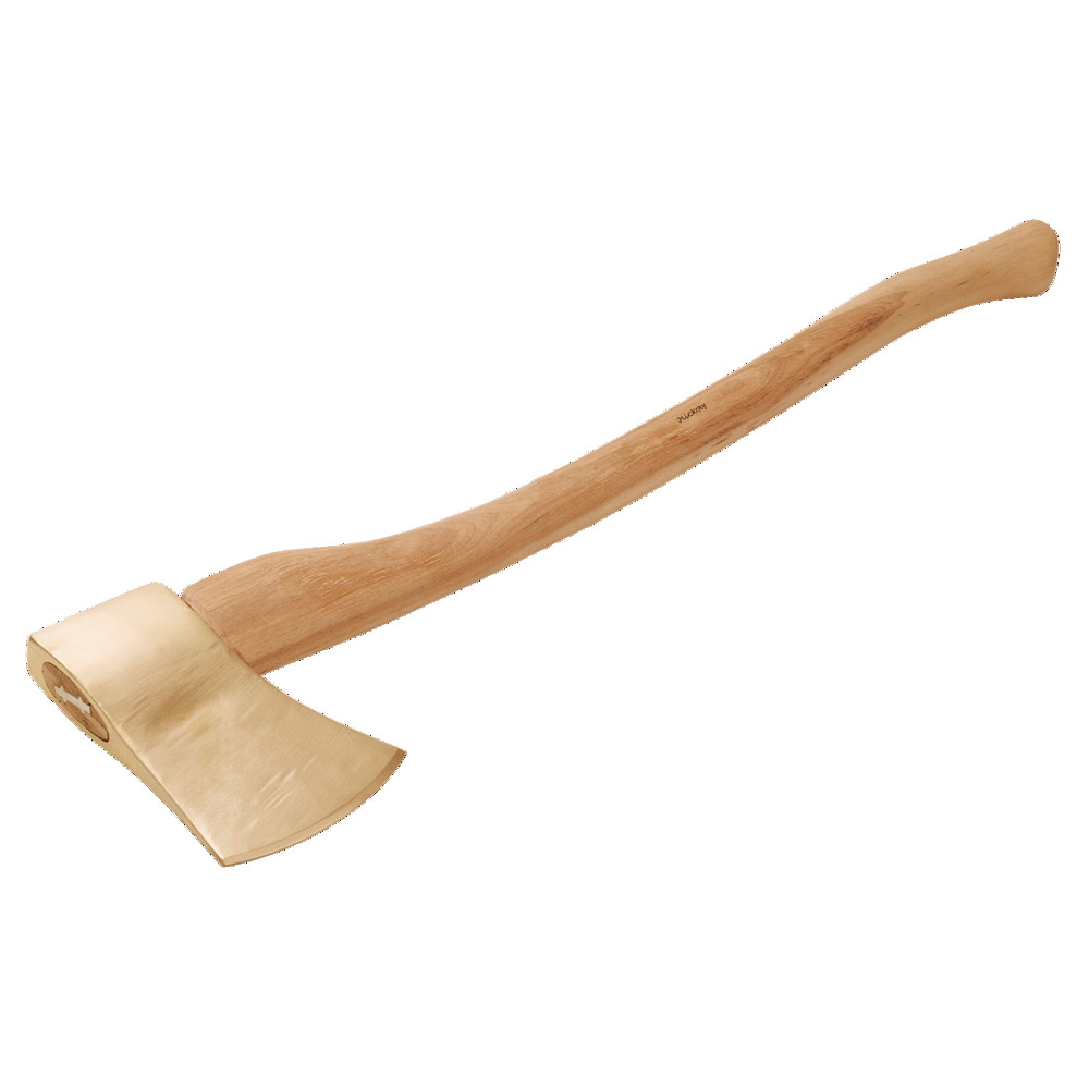 Axt funkenfrei, mit Hickorystiel, 1.400 g, 750 mm