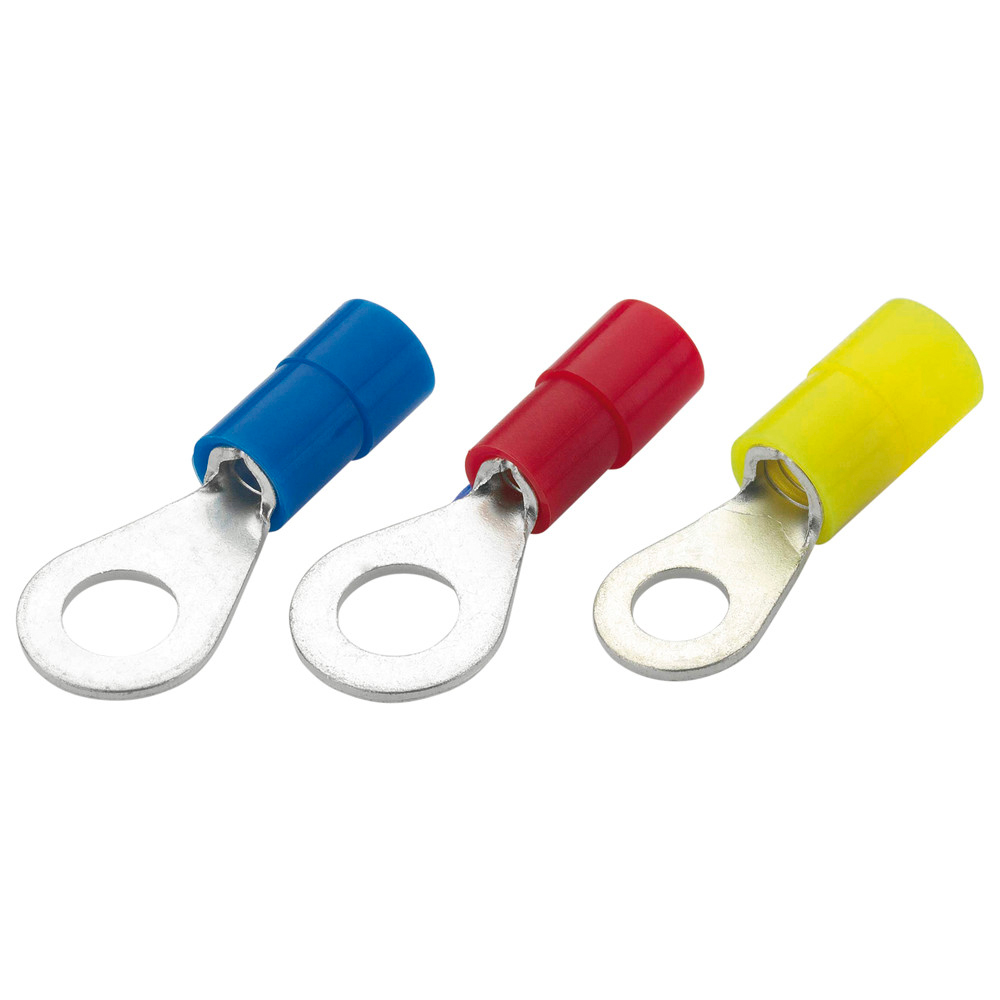 Ringkabelschuh DIN 46237, isoliert, 0,1-0,5 mm², M3, gelb