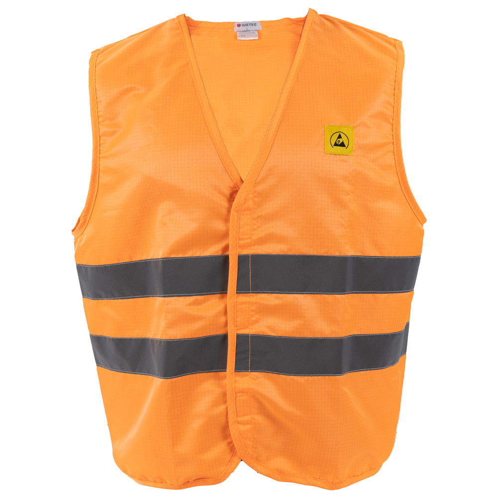 ESD-Warnweste, Größe XS, Farbe orange
