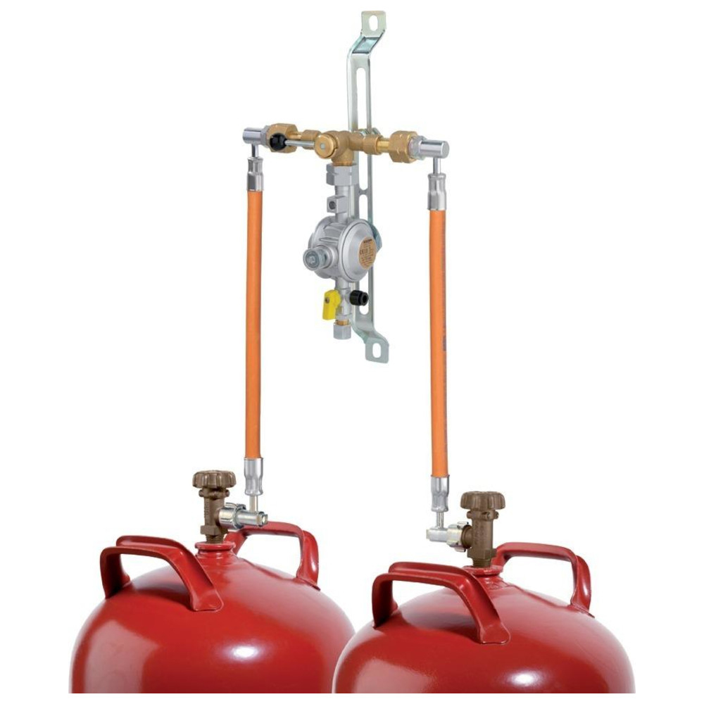 Flaschenanlage 16 bar 2FL 4 kg/h, 50 mbar