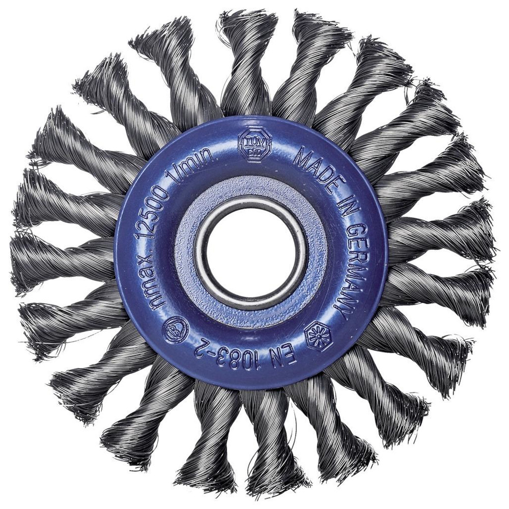 Rundbürste Rostfrei 115 x 12 mm gezopft