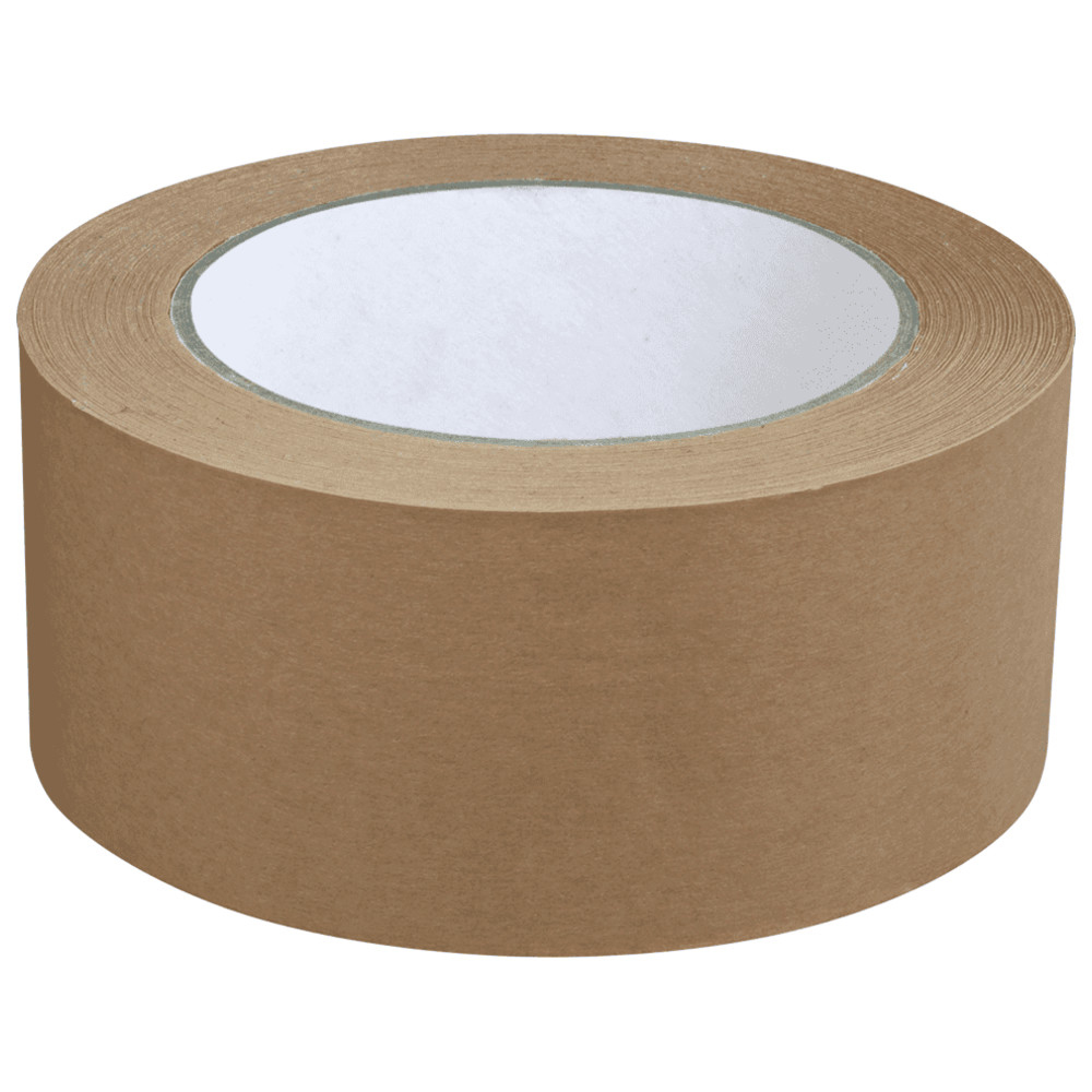 Papierpackband selbstklebend, braun, 5 cm x 50 m