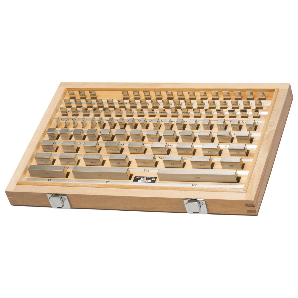Parallel-Endmaßsatz Stahl 103-teilig Gen.1