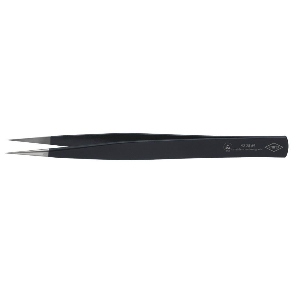 ESD-Pinzette 130 mm schwarz