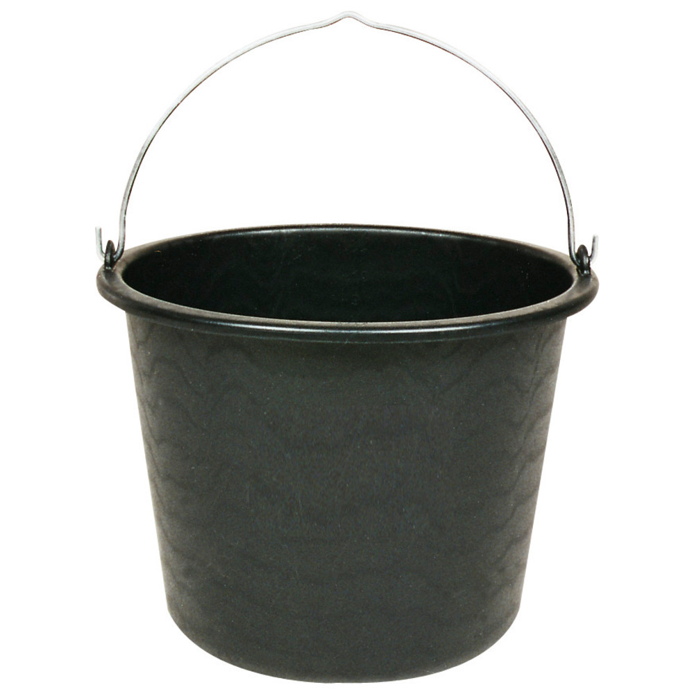 Baueimer Schwarz 12 L