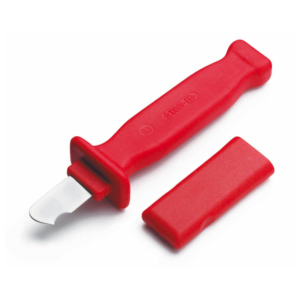 1000 V Sicherheits-Kabelmesser mit hakenförmiger Schneide, 1000V, Klingenlänge 3
