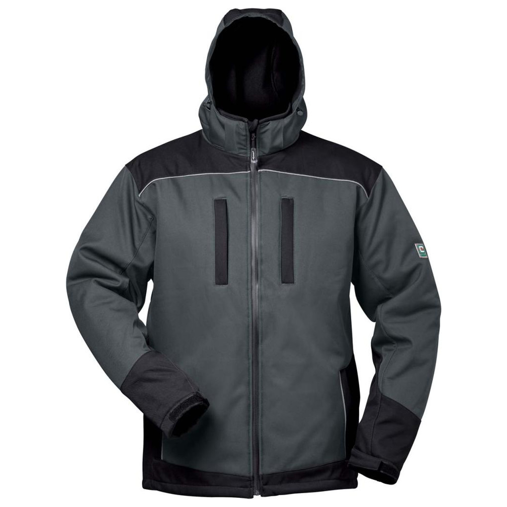Softshelljacke Ajax, Gr. 3XL, grau/schwarz