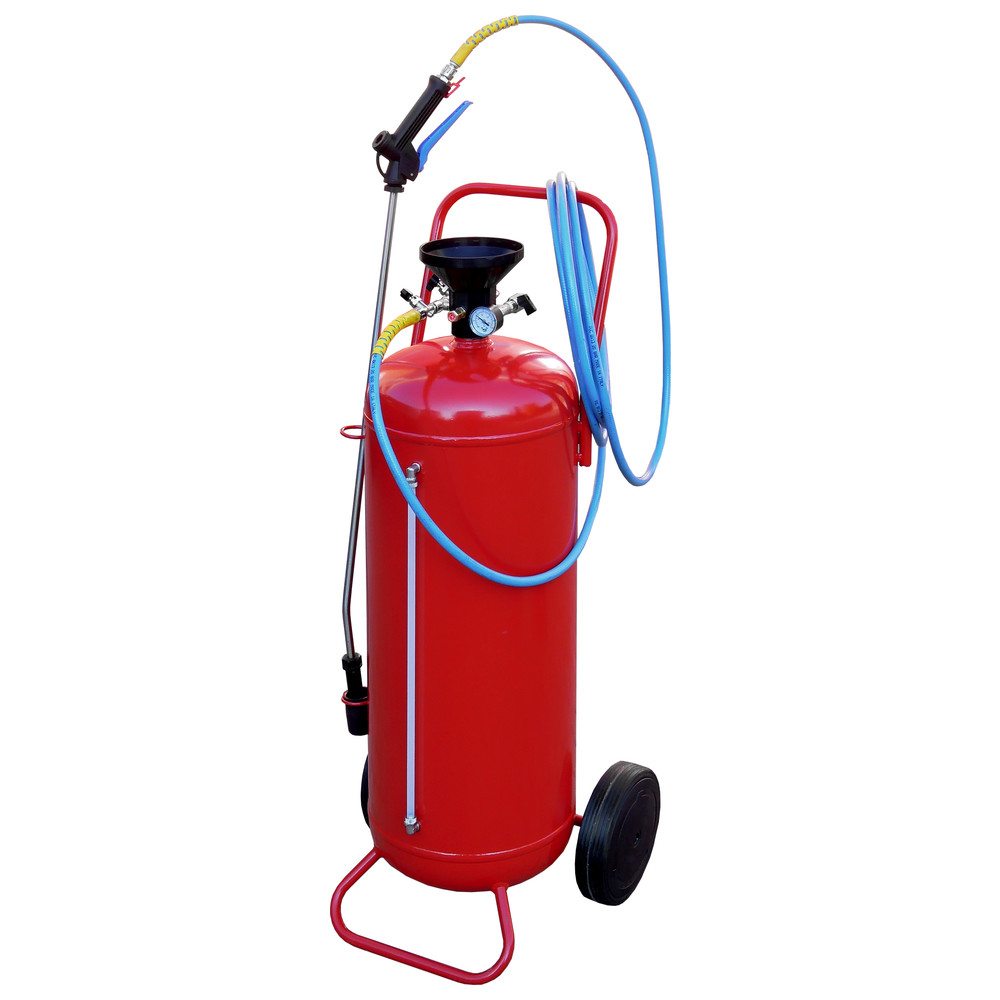 Schaumsprüher, Stahl, Innenbeschichtung, rot, 50l