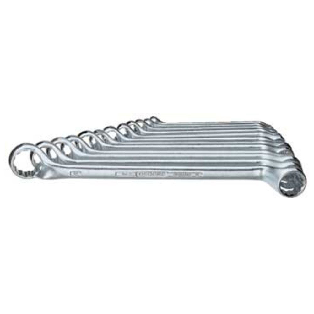 Doppelringschlüssel-Satz, DIN 838, UD-Profil, 8-teilig, 6-22 mm