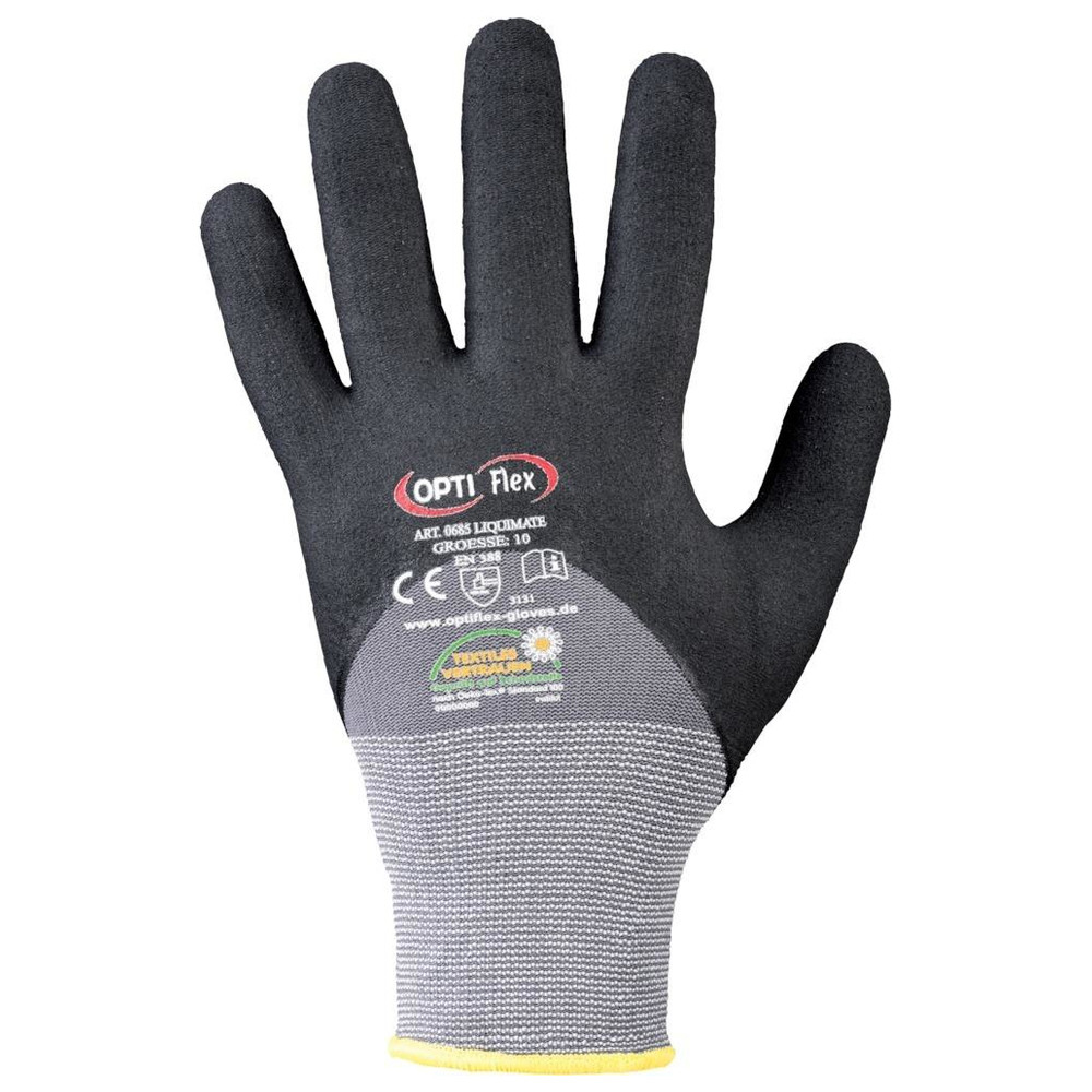 Handschuh Liquimate, Nitril, Gr. 10
