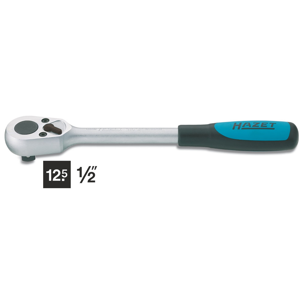 Umschaltknarre 916SP - Vierkant massiv 12,5 mm (1/2 Zoll) - Gesamtlänge: 275 mm