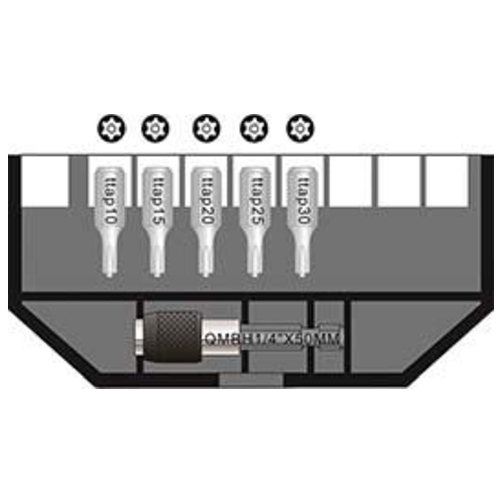 E-Jet Bits TTAP SortimentT10, T15, T20, T25, T30