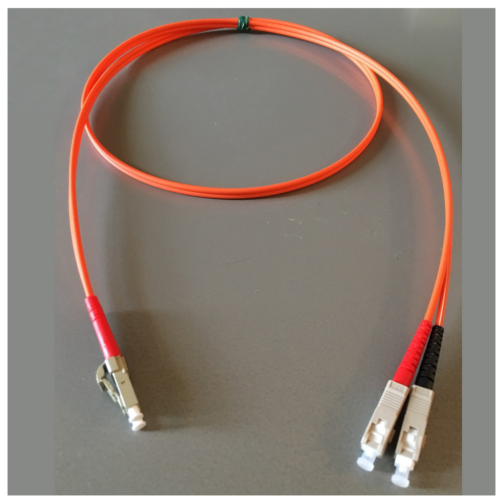 Patchkabel LWL, 50/125 LC/SC, 2 m, orange