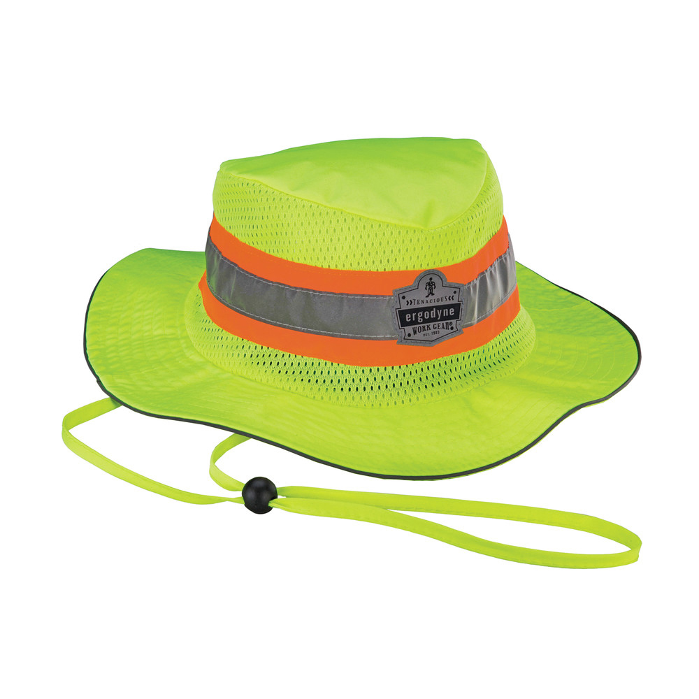 Kühlender Ranger-Sonnenhut Chill-Its 8935MF Hi-Vis, lime, Größe S/M